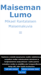 Mobile Screenshot of maisemanlumo.fi
